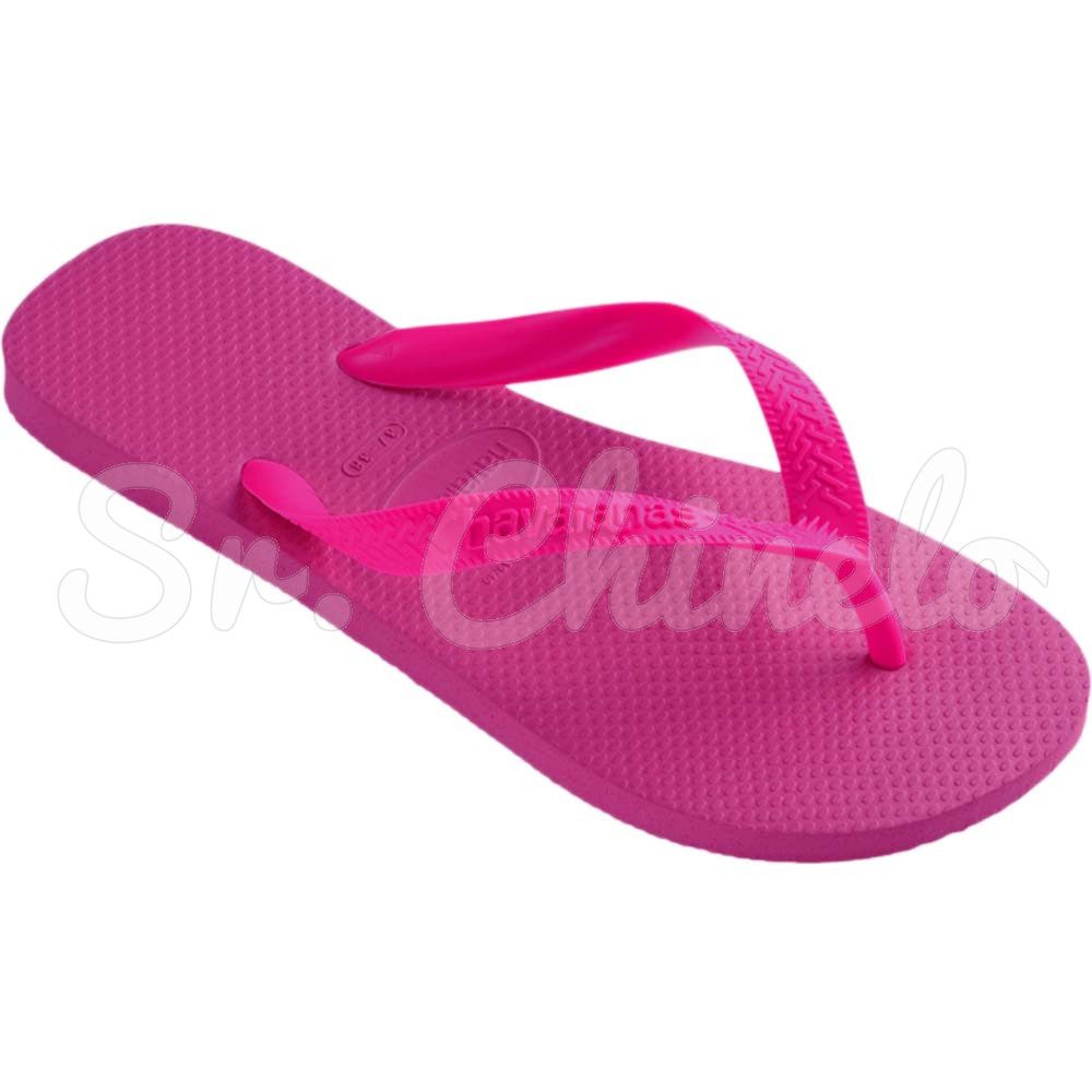 Sandálias Havaianas Top Infantil, Rosa Flux