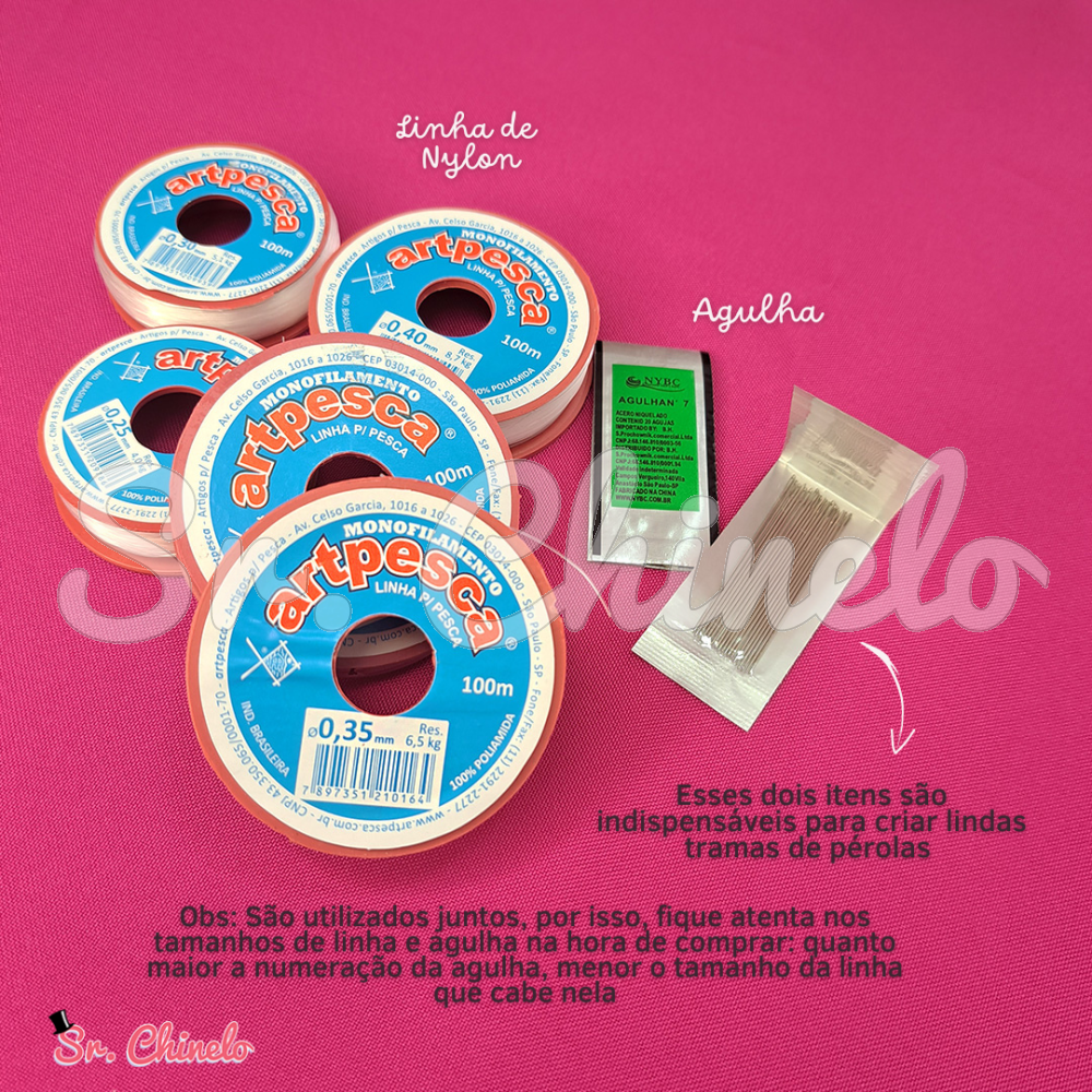 Agulha de mão, nº 6