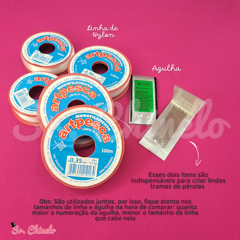 Linha de Nylon, Artpesca, 0.20mm