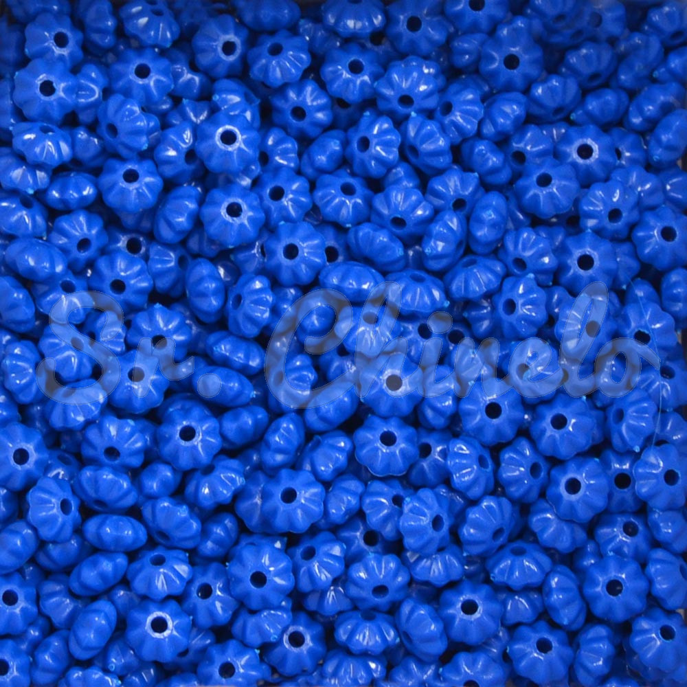 Pitanga de Acrílico, 06mm, Azul Royal