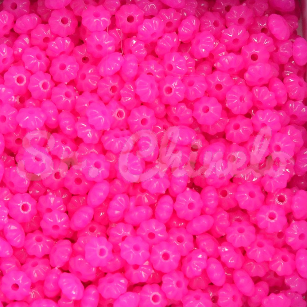Pitanga de Acrílico, 06mm, Rosa