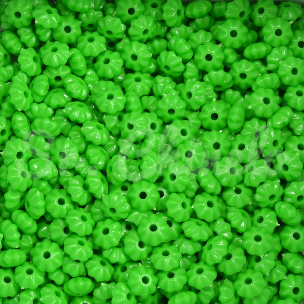 Pitanga de Acrílico, 06mm, Verde Neon