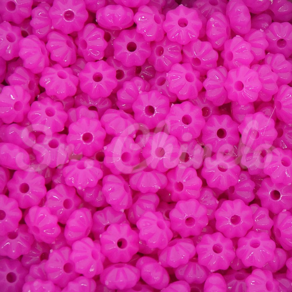Pitanga de Acrílico, 08mm, Rosa
