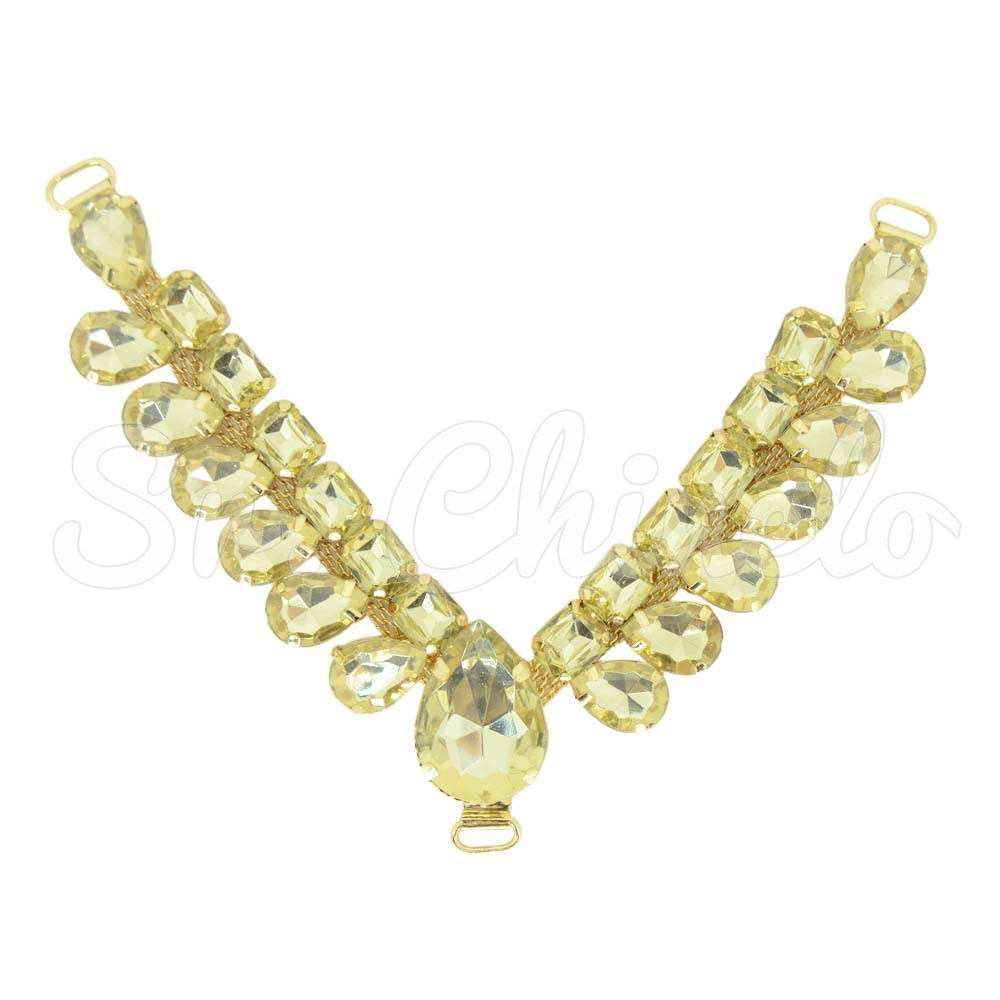Cabedal Adele, Passante, Dourado