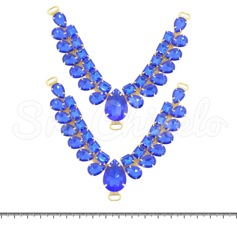 Cabedal Adele, Passante, Azul