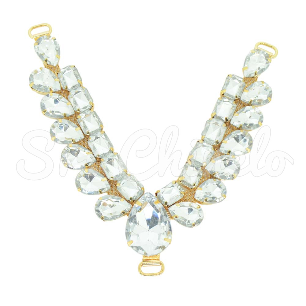 Cabedal Adele, Passante, Cristal