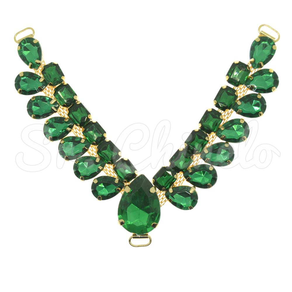 Cabedal Adele, Passante, Verde