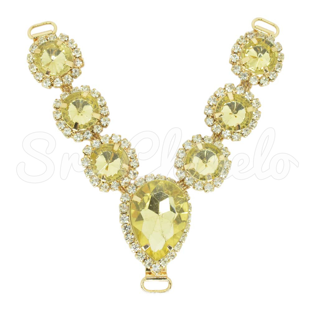Cabedal Gisele, Passante, Dourado