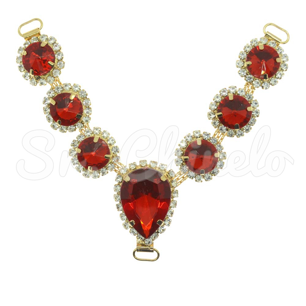 Cabedal Gisele, Passante, Vermelho