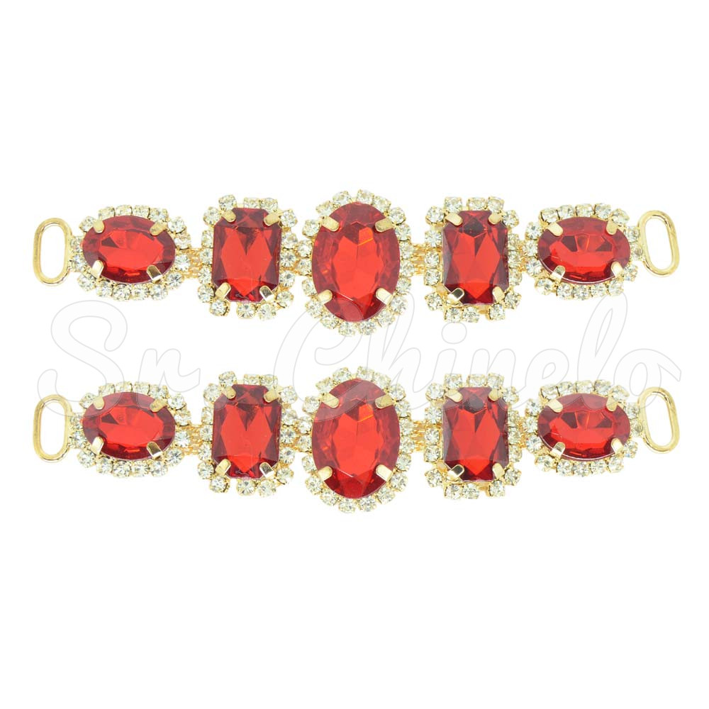 Cabedal Gabriela, Passante, Vermelho