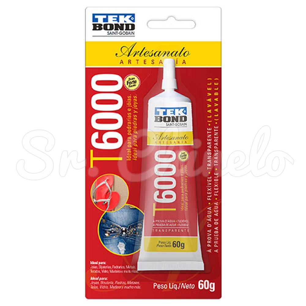 Cola de Contato T6000, Tekbond, 60g