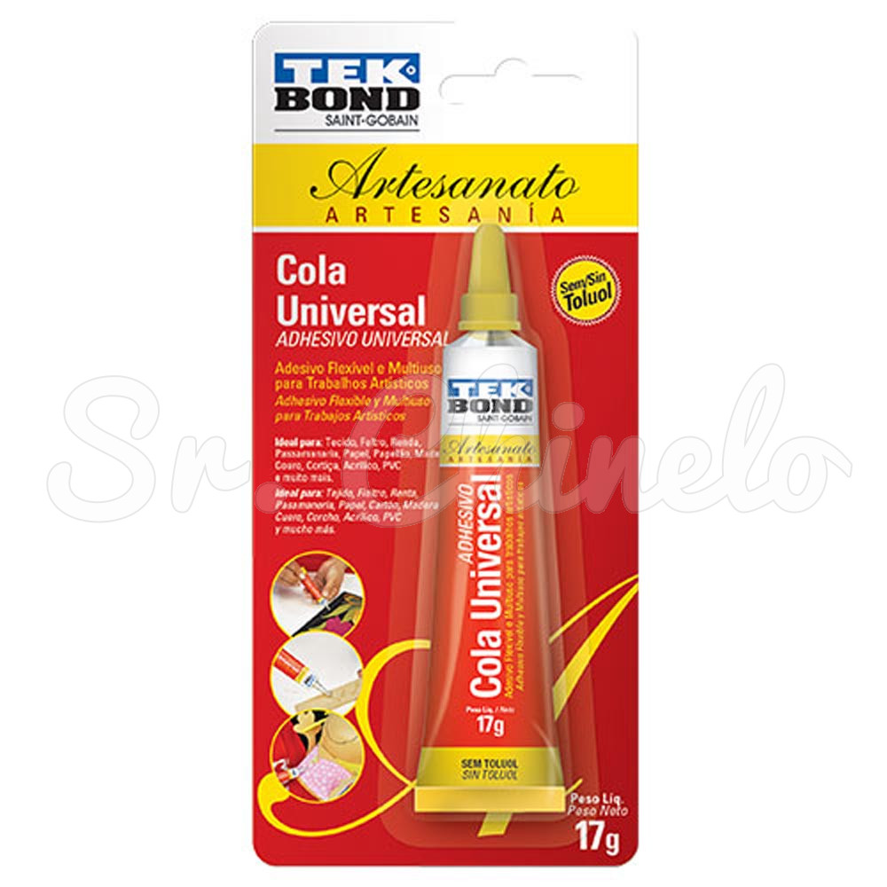 Cola Universal Artesanato, TekBond, 17g