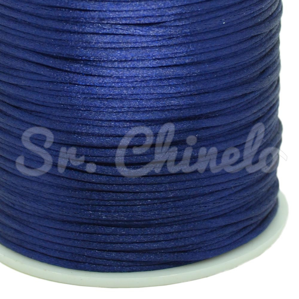 Fio de Seda, 1mm, Azul Marinho
