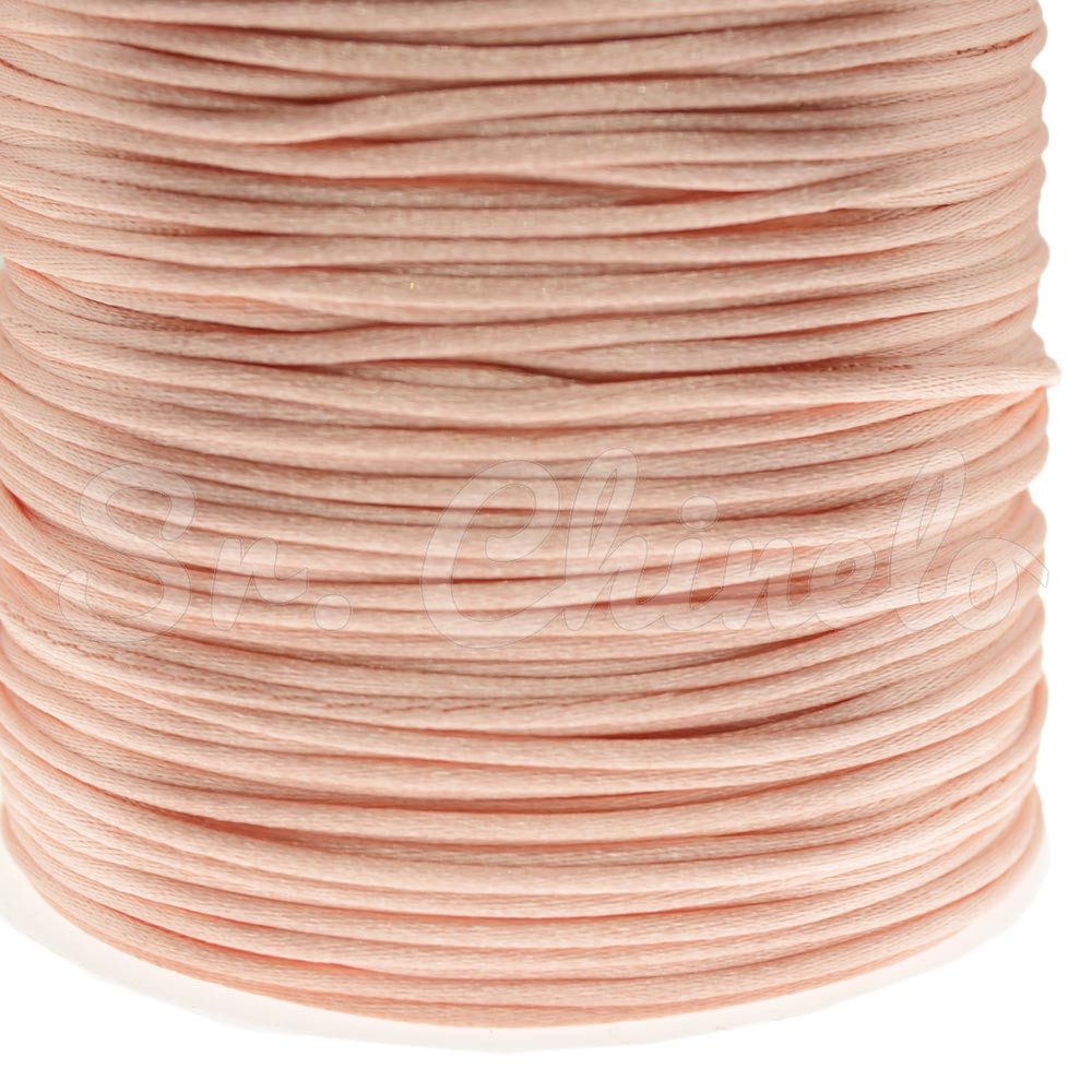 Fio de Seda, 1mm, Rosa Nude
