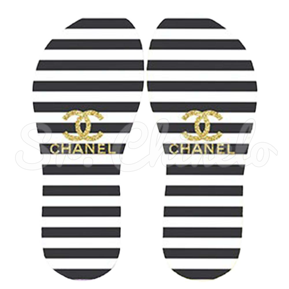 Lonita Sublimada, Chanel, Preto/Branco/Dourado