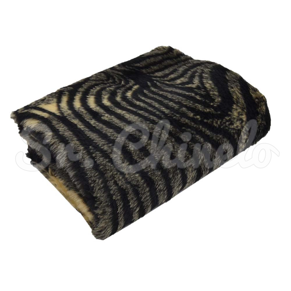 Pelúcia Reality, Estampado Zebra Afro