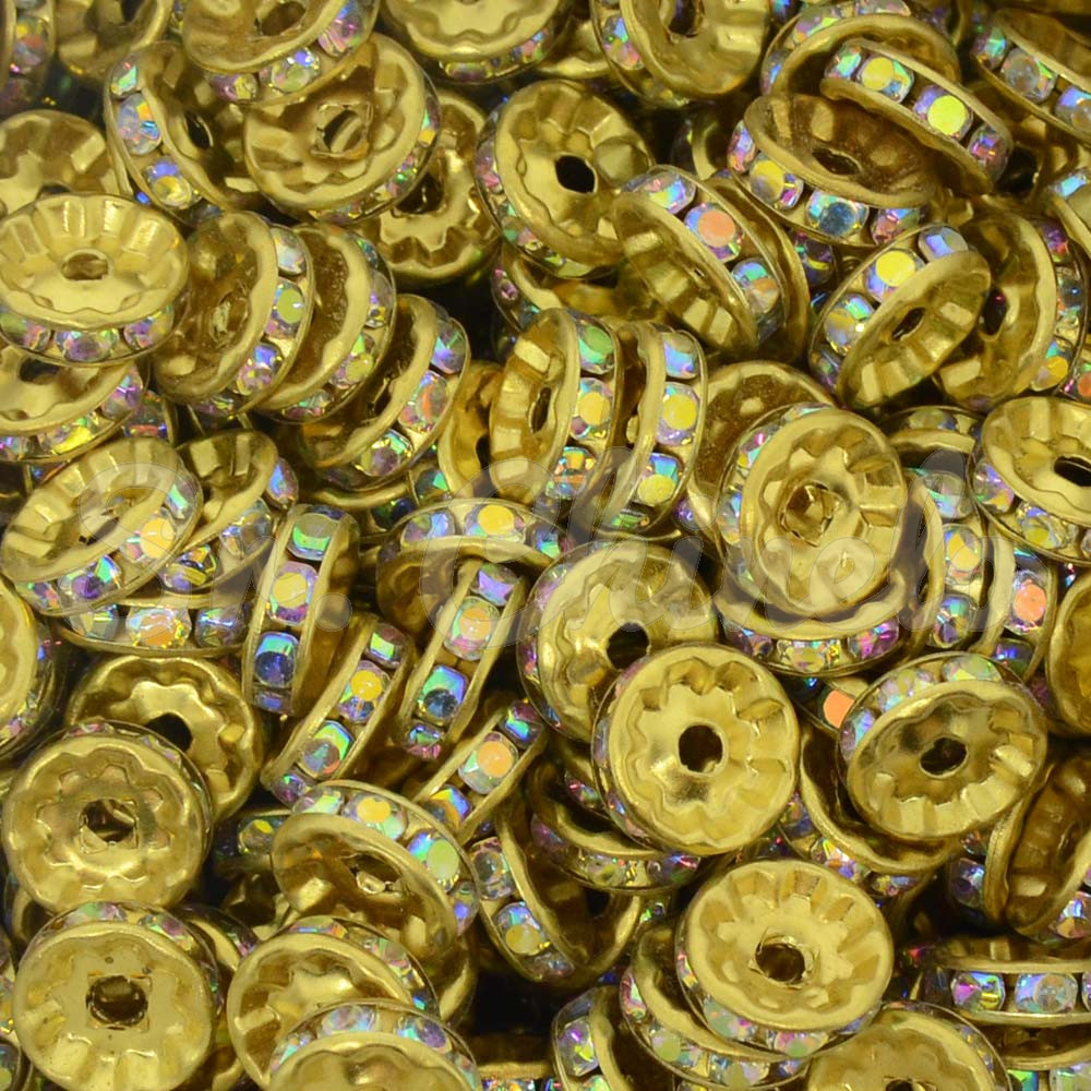Entremeio Circular, 10mm, Ouro, Furtacor