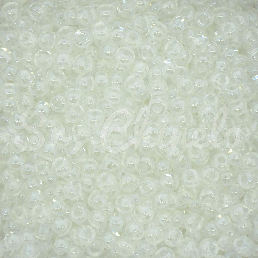 Miçangão Jablonex, 6/0, Cristal Transparente T Lustroso