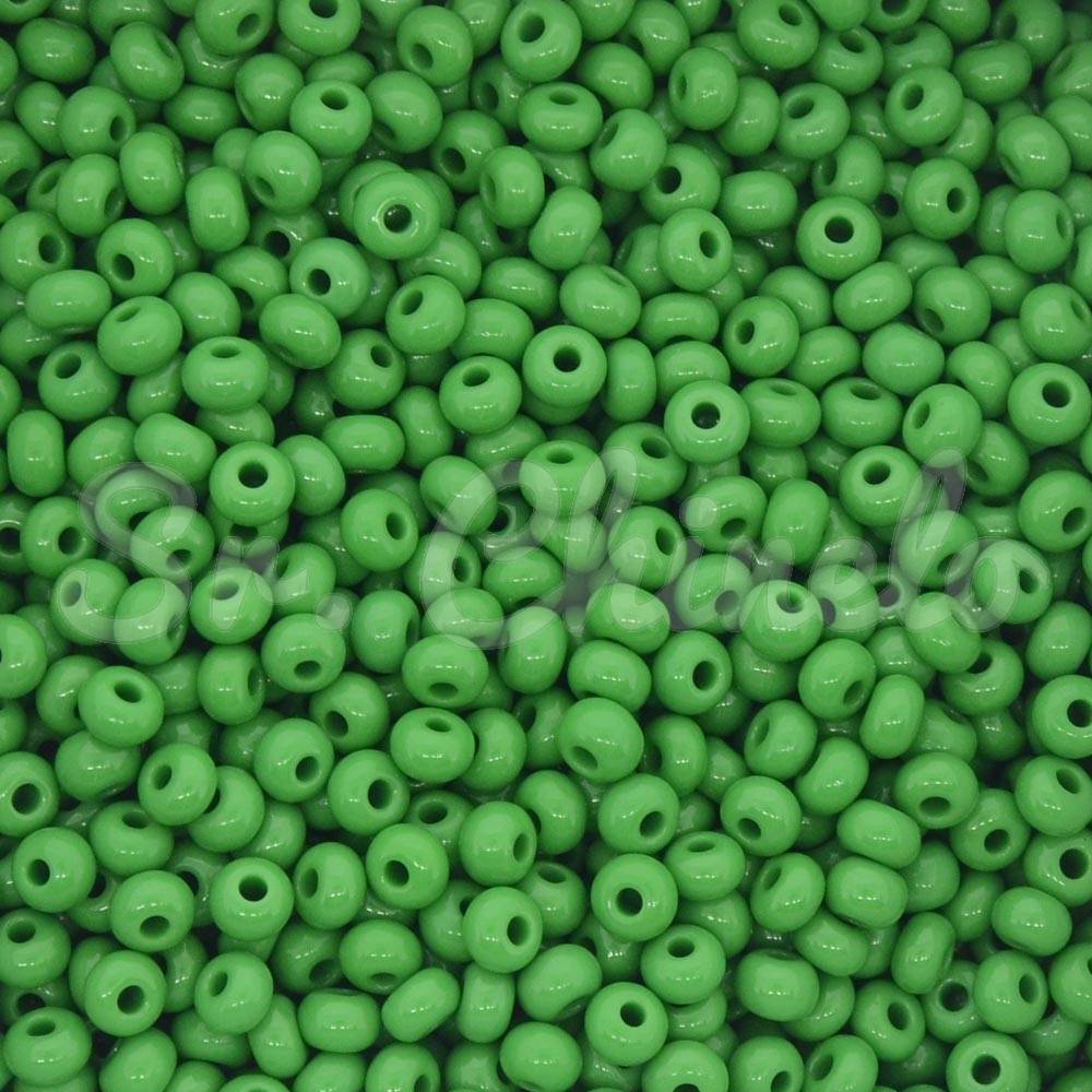 Miçangão Jablonex, 6/0, Verde Fosco