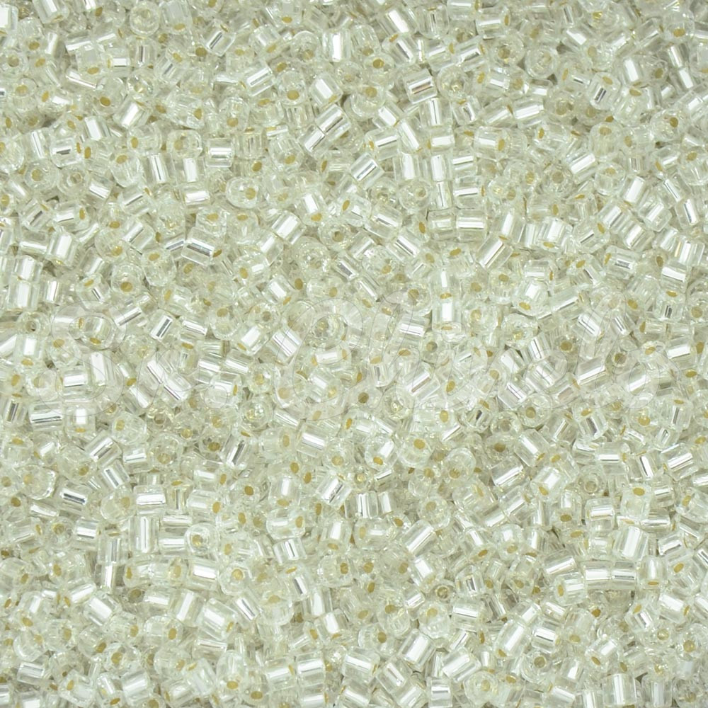 Vidrilho Jablonex, 2x9/0, Prata Transparente