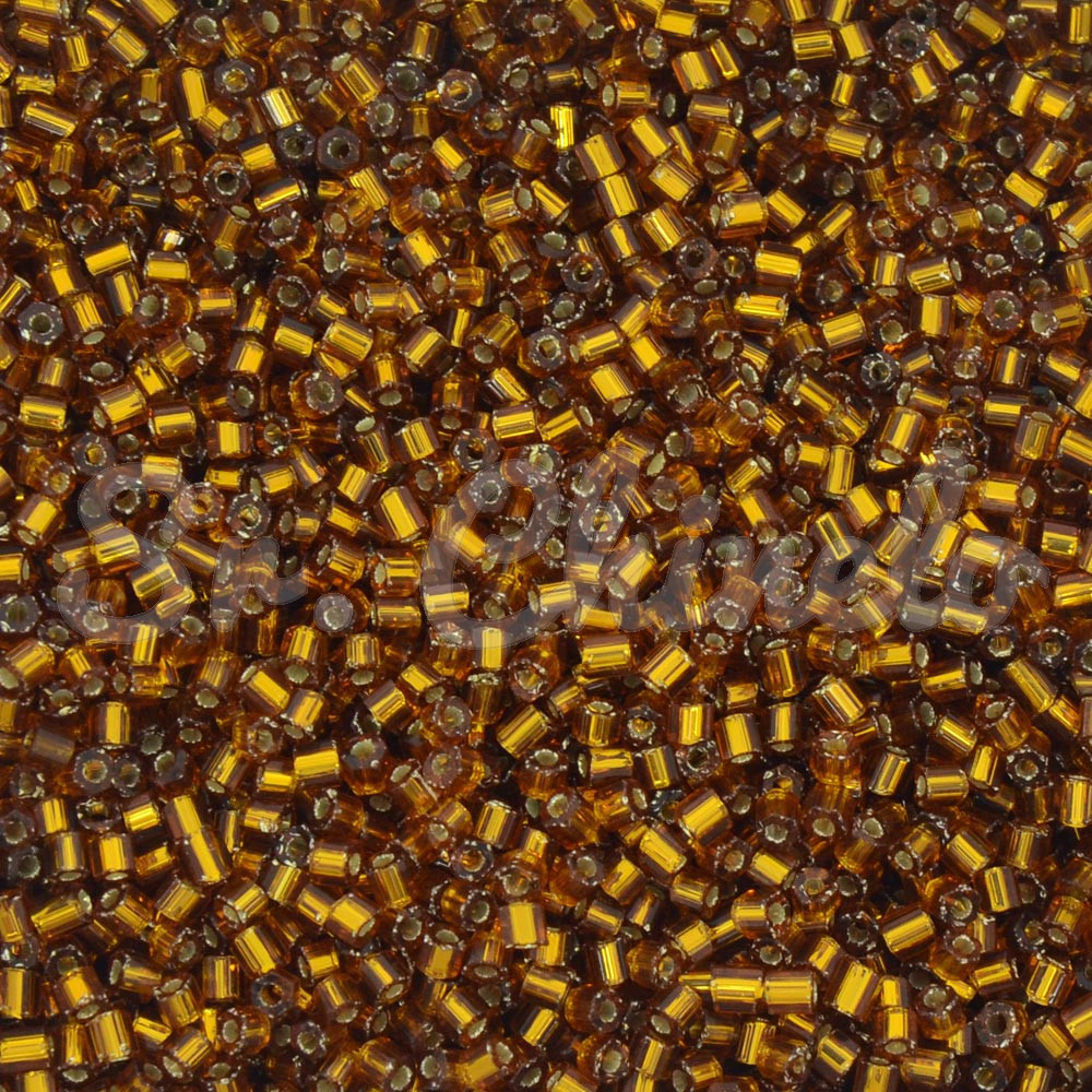 Vidrilho Jablonex, 2x9/0, Ouro Velho Transparente