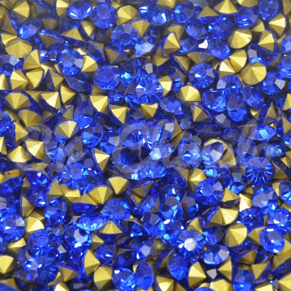 Pedra de Strass, SS24, Azul Cobalt
