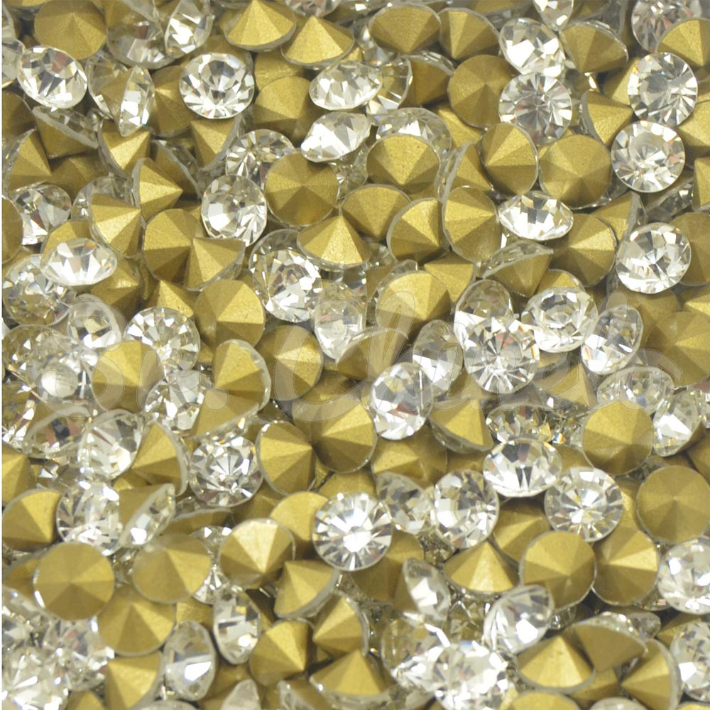Pedra de Strass, SS28, Cristal