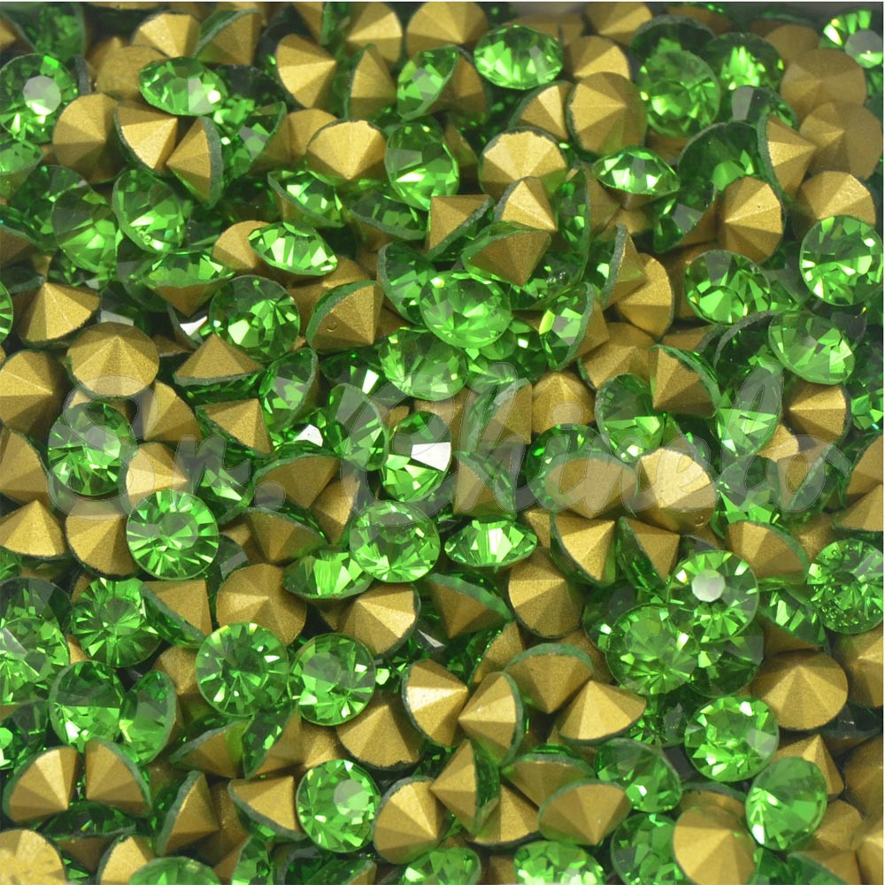 Pedra de Strass, SS28, Peridot