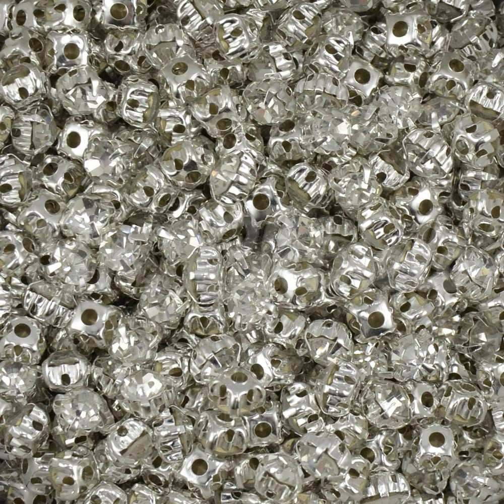 Strass de Costura, SS24, Prata, Cristal