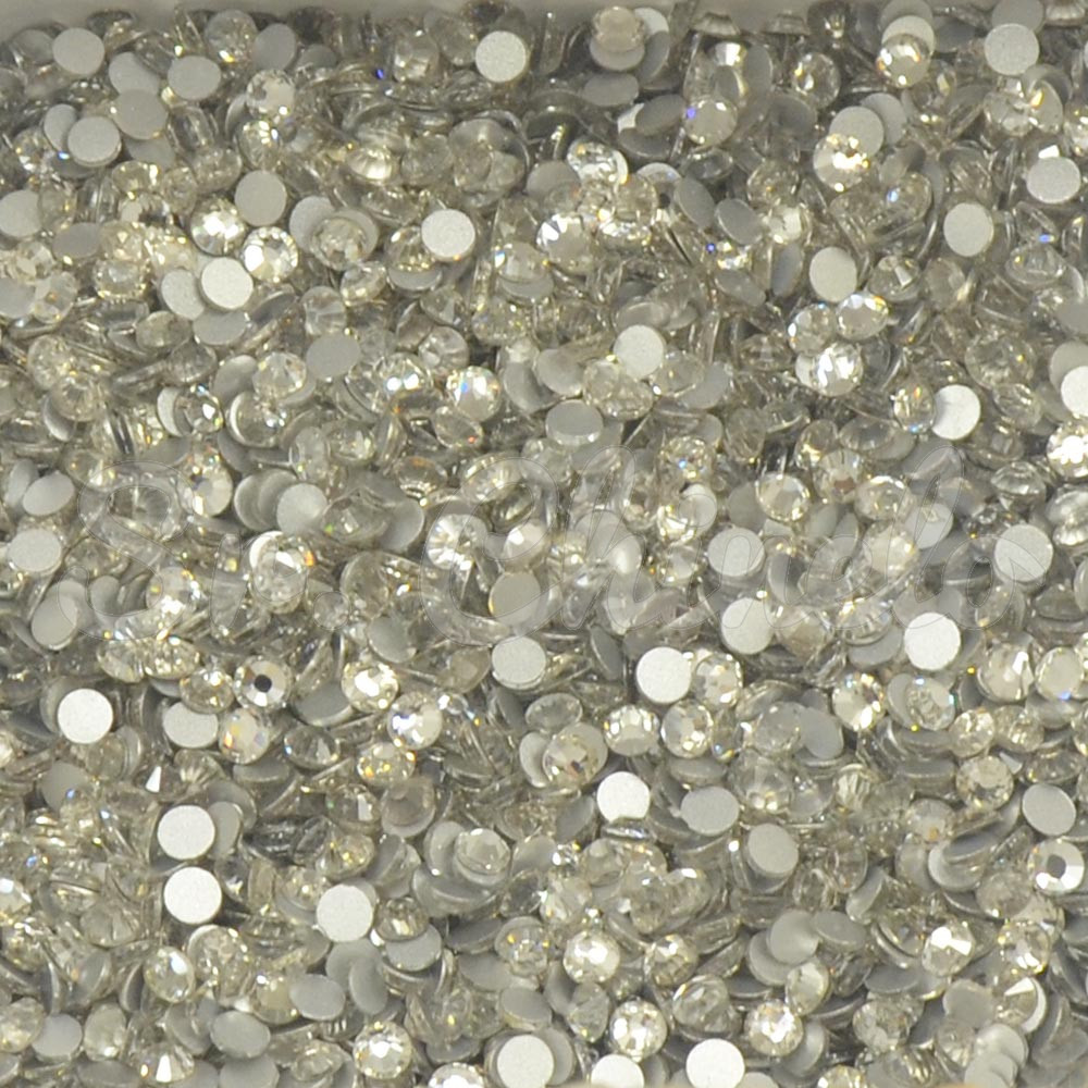 Strass de Base Reta, SS10, Cristal