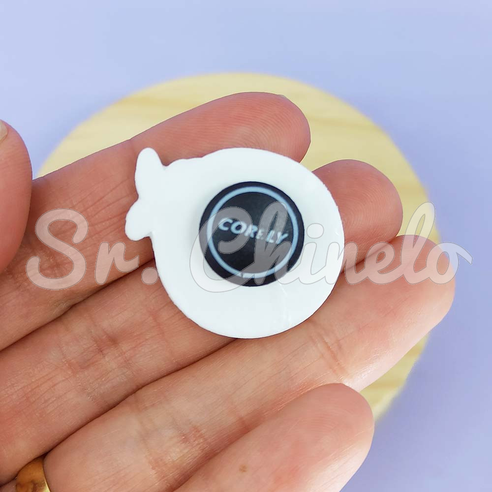 Kit Apliques Amor-Próprio para Babuche – 6 Unidades