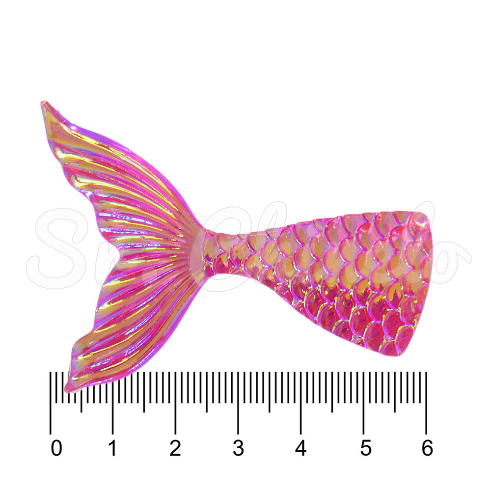 Kit Aplique Cauda de Sereia, Rosa