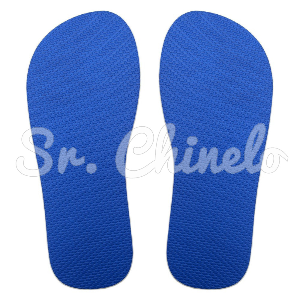 Sola 100% Borracha, Azul Bic