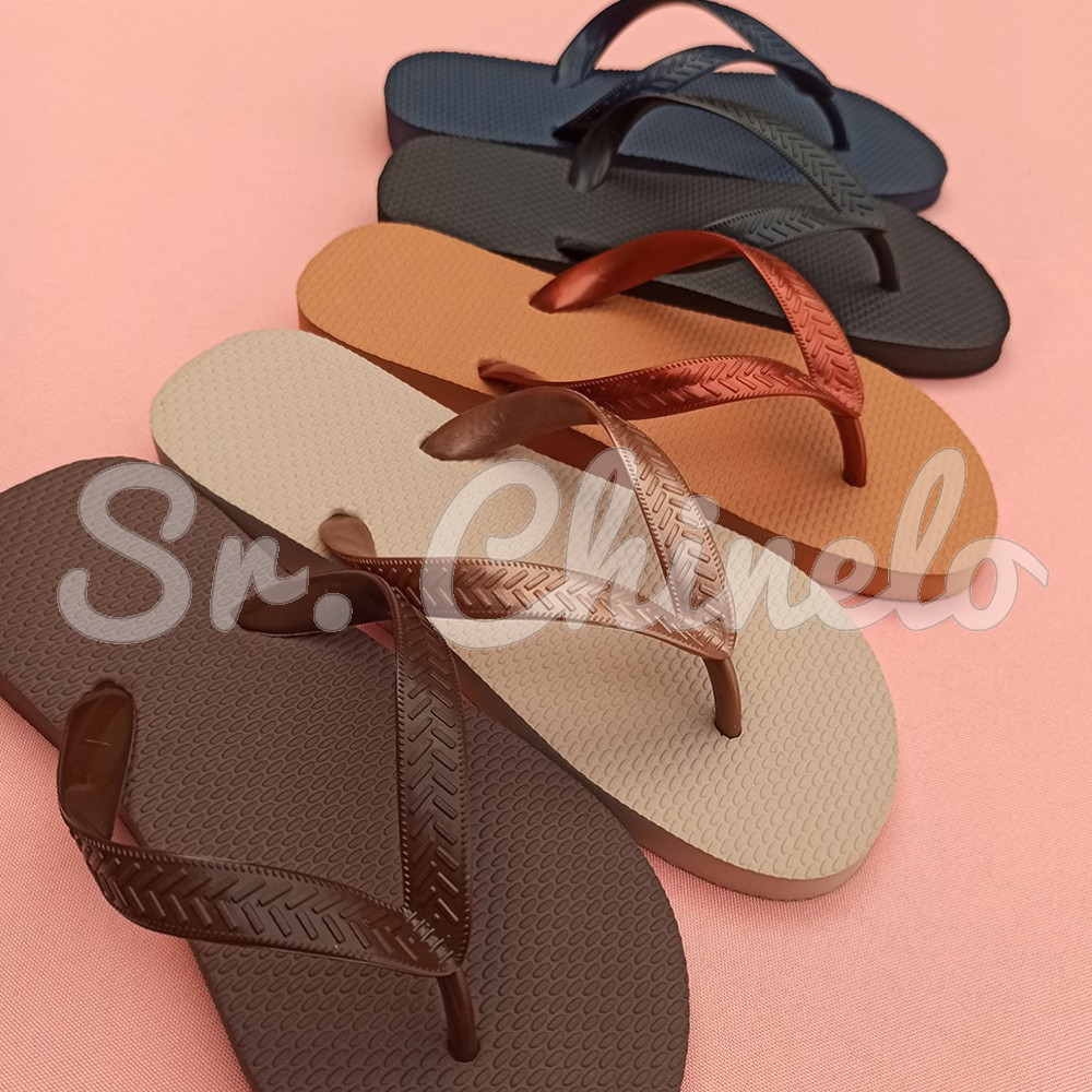 Chinelo Basic, Sr.Chinelo, 100% Borracha, Branco