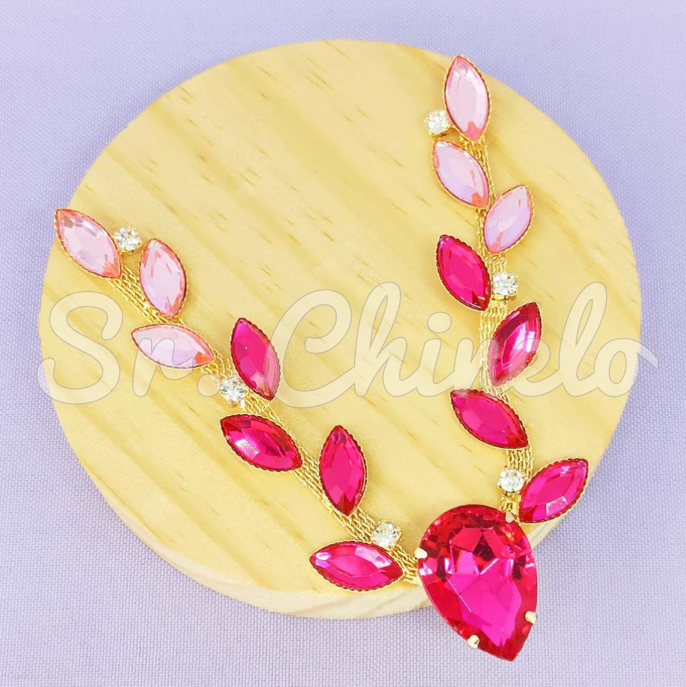 Cabedal Ariane, Banhado, Rosa/Rosa Claro