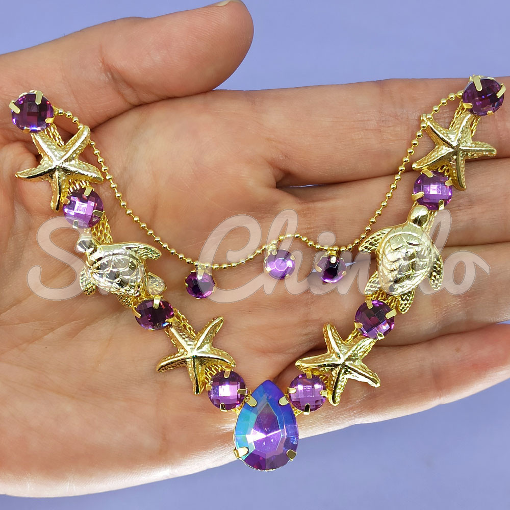 Cabedal Marjorie, Banhado, Roxo