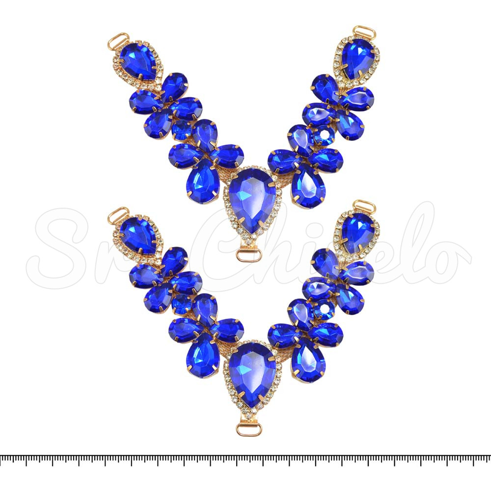 Kit Cabedal Melissa, Azul