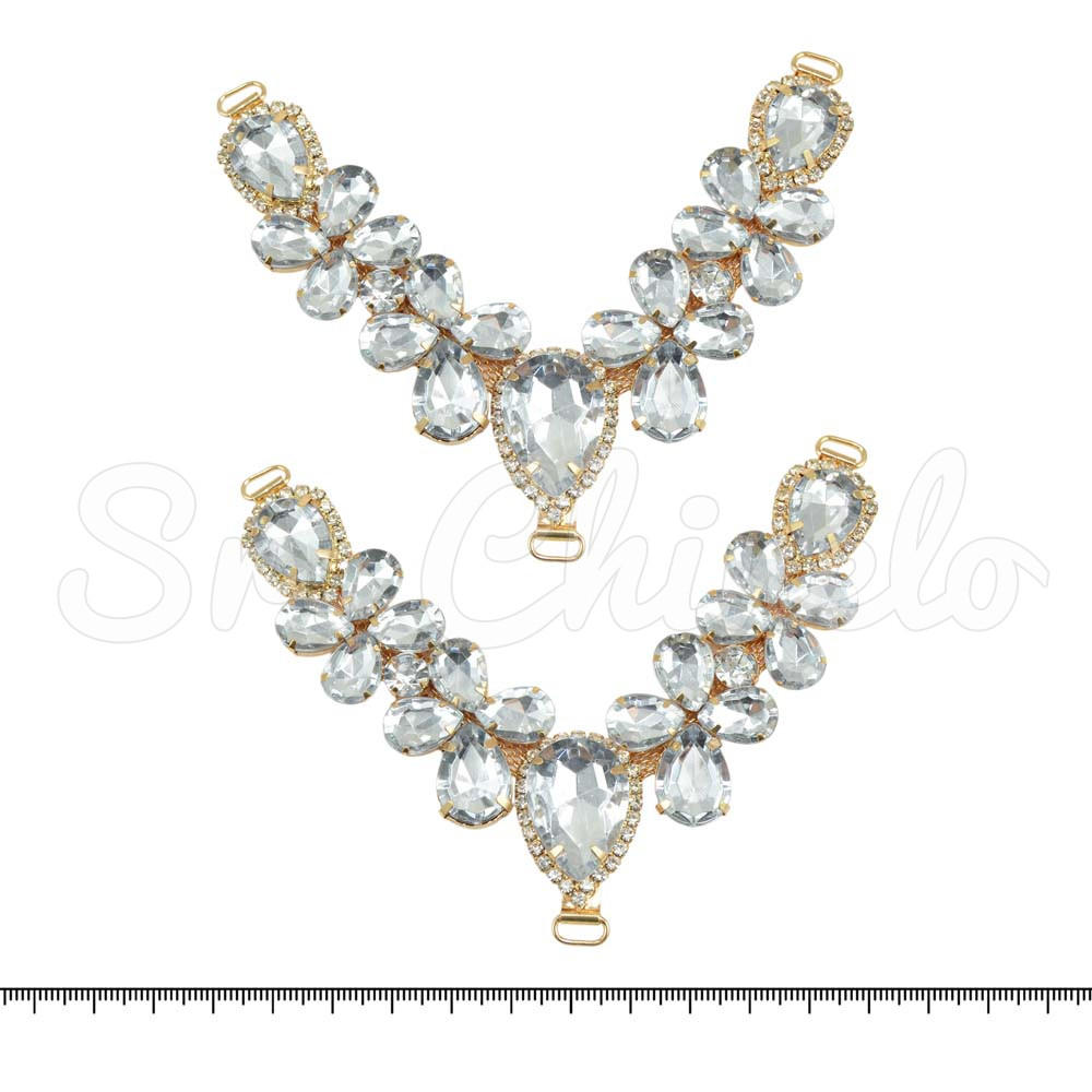 Kit Cabedal Melissa, Cristal