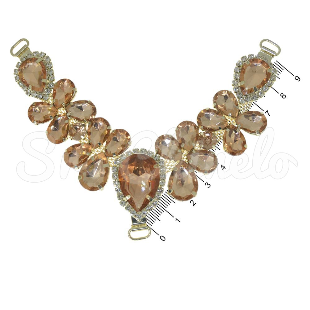 Cabedal Melissa, Passante, Rose Gold