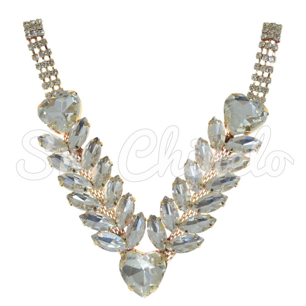 Cabedal Roberta, Rebite, Cristal