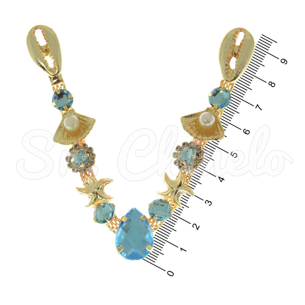 Cabedal Marina, Banhado, Azul Tiffany