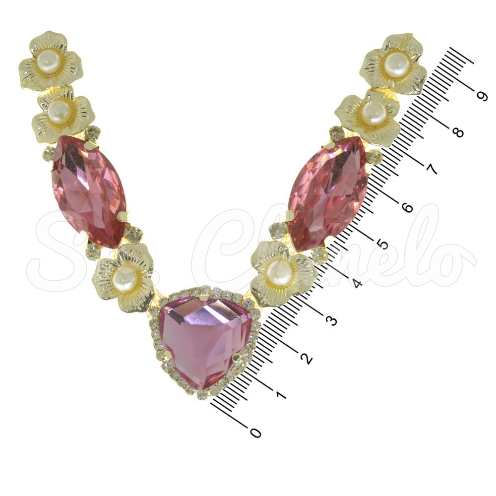 Cabedal Liz, Banhado, Rebite, Rosa Claro