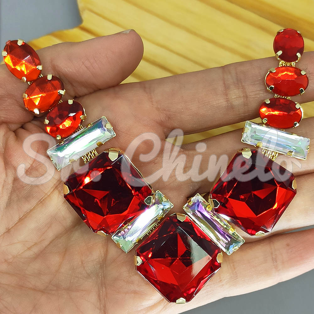 Cabedal Martina, Banhado, Rebite, Vermelho/Furtacor