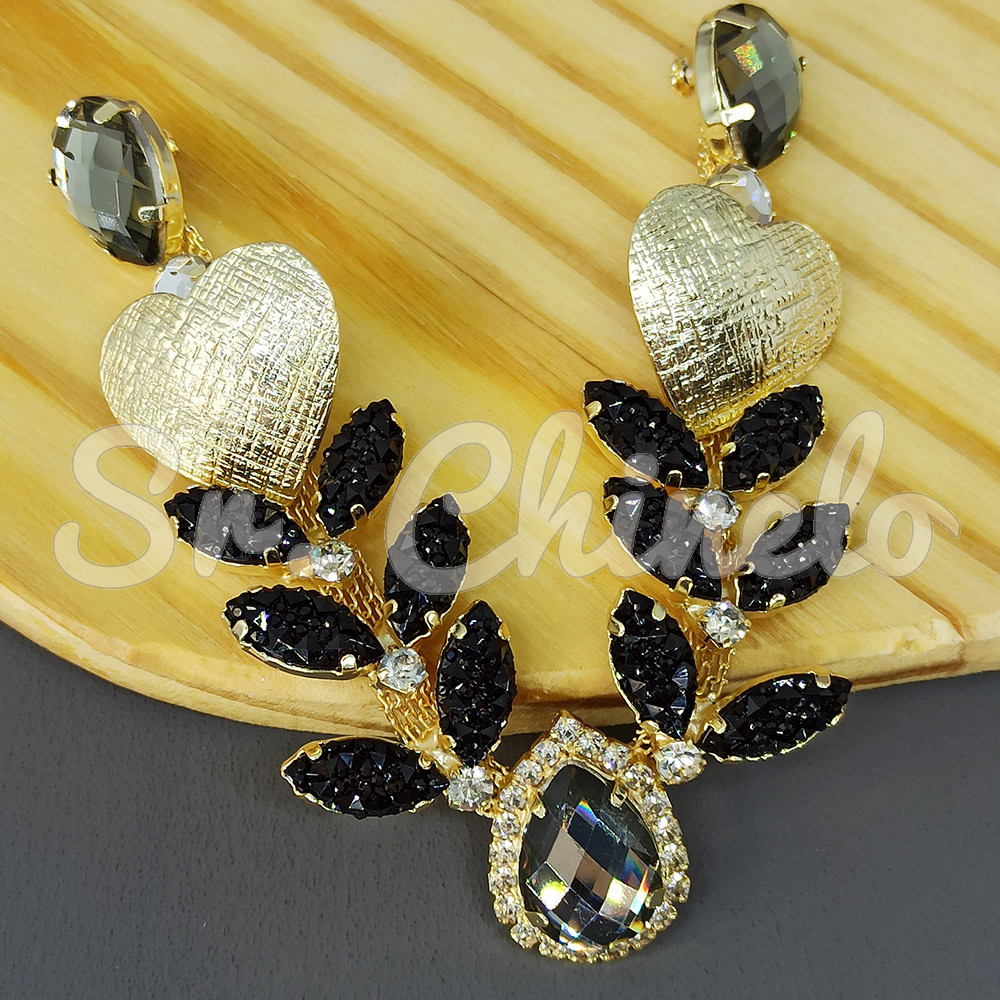 Cabedal Amara, Banhado, Rebite, Preto