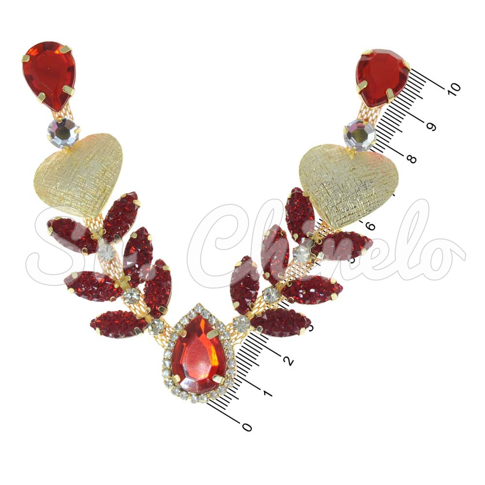 Cabedal Amara, Banhado, Rebite, Vermelho