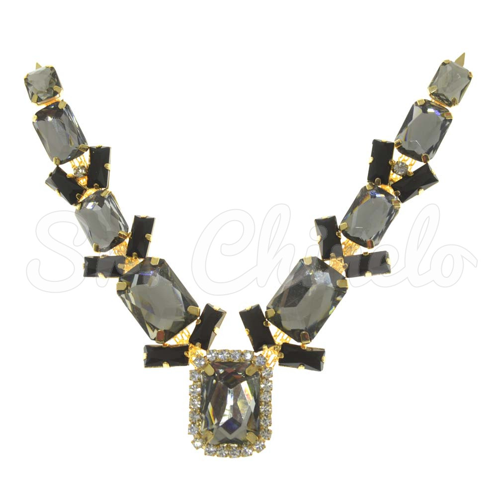 Cabedal Clara, Banhado, Garra, Fumê/Preto