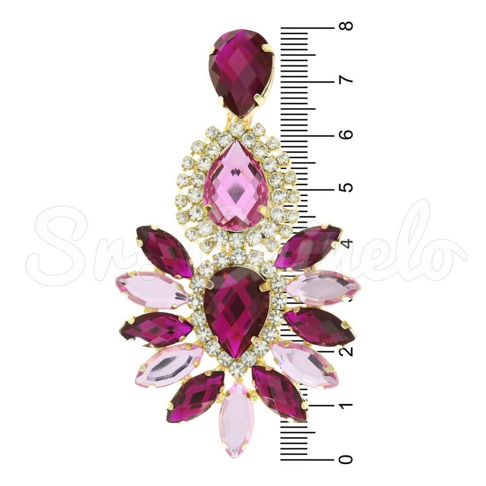Cabedal Aruana, Banhado, Rebite, Pink/Rosa Claro