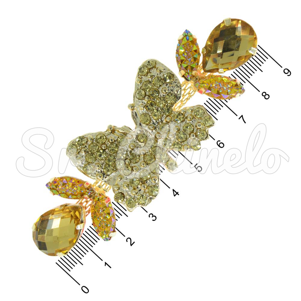 Cabedal Brígida, Banhado, Rebite, Amarelo Dourado