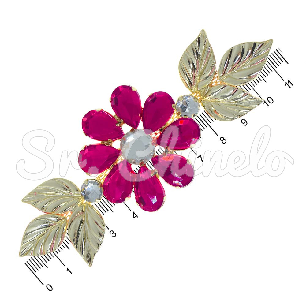 Cabedal Maura, Banhado, Rebite, Rosa Pink