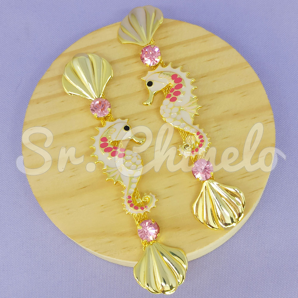 Cabedal Cavalo Marinho, Banhado, Rebite, Rosa